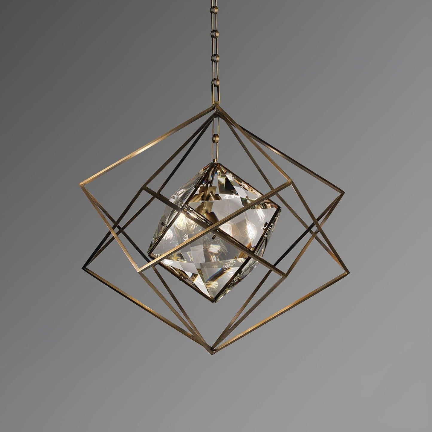 Prism Jewel Crystal Pendant Light