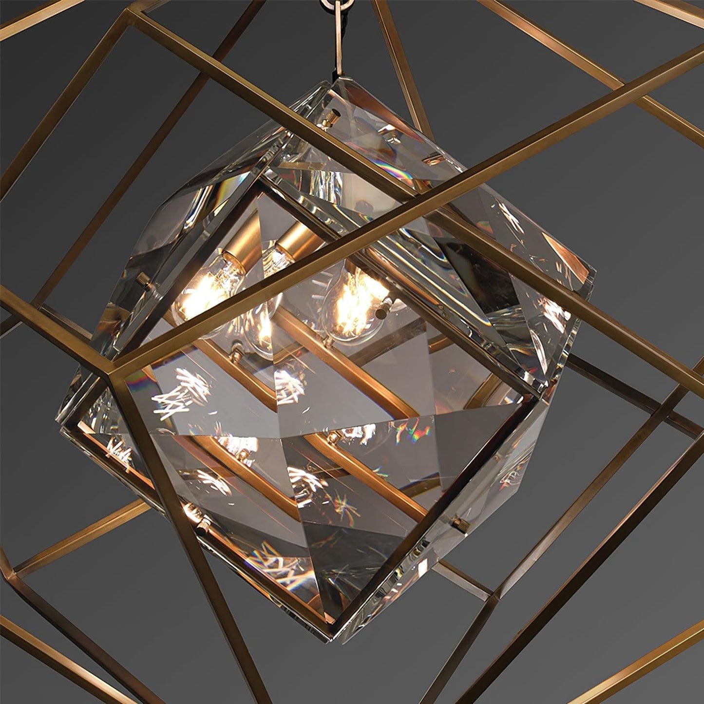 Prism Jewel Crystal Pendant Light