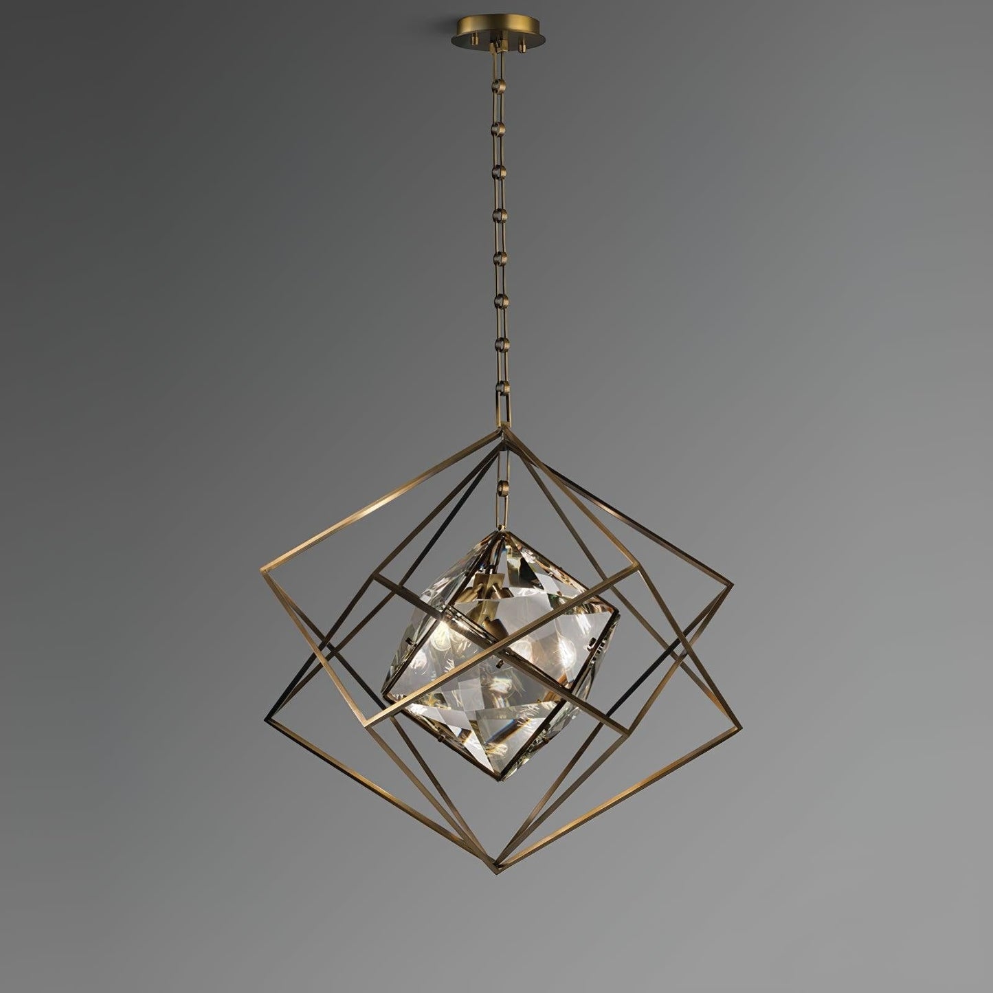 Prism Jewel Crystal Pendant Light