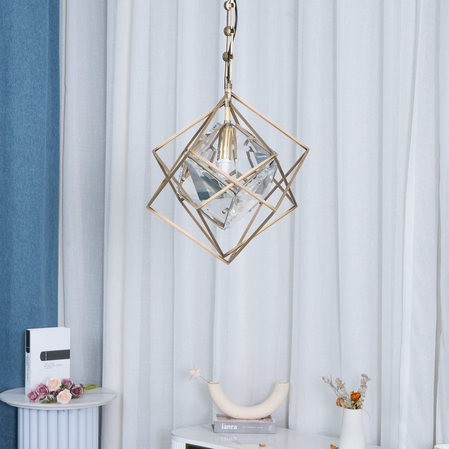 Prism Jewel Crystal Pendant Light
