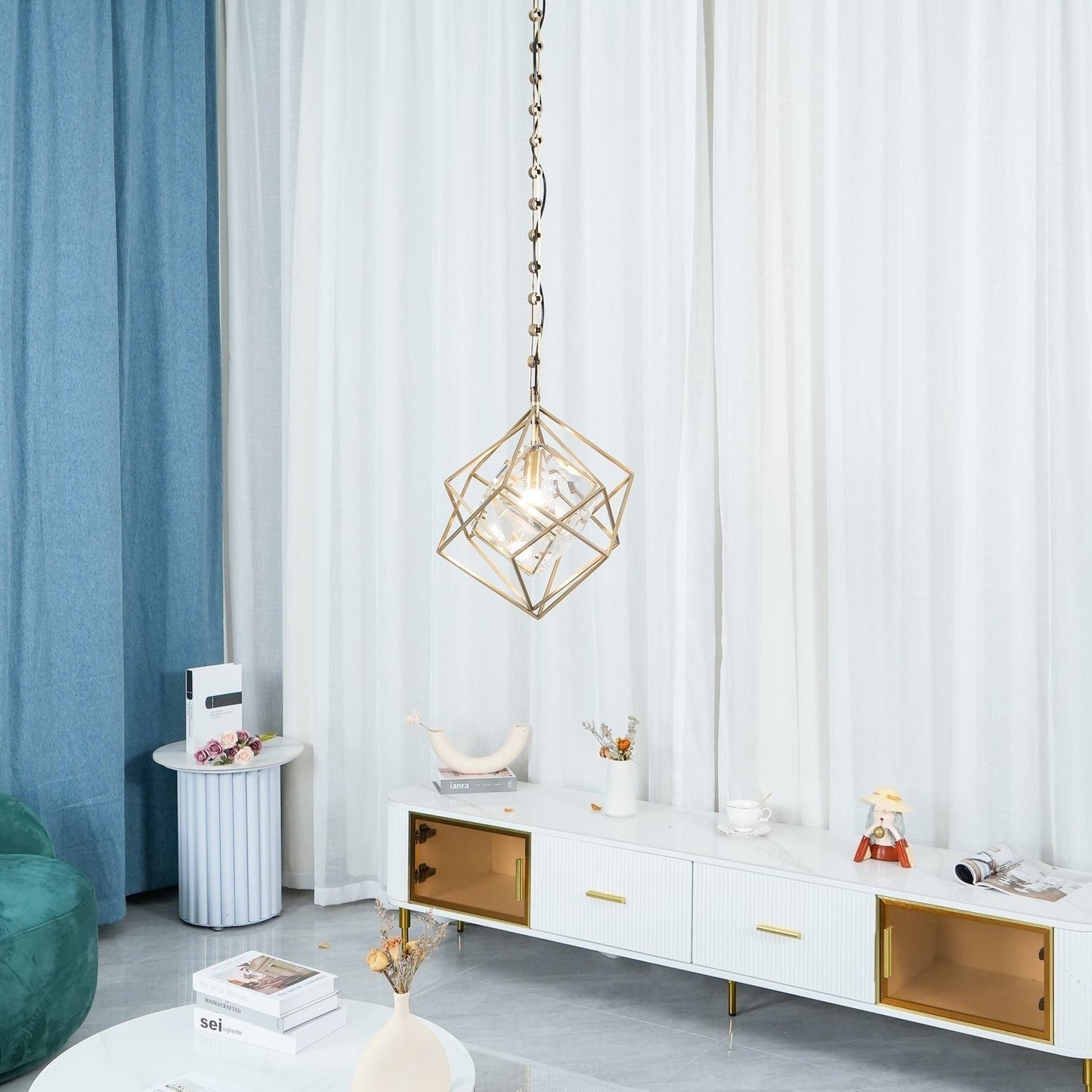 Prism Jewel Crystal Pendant Light