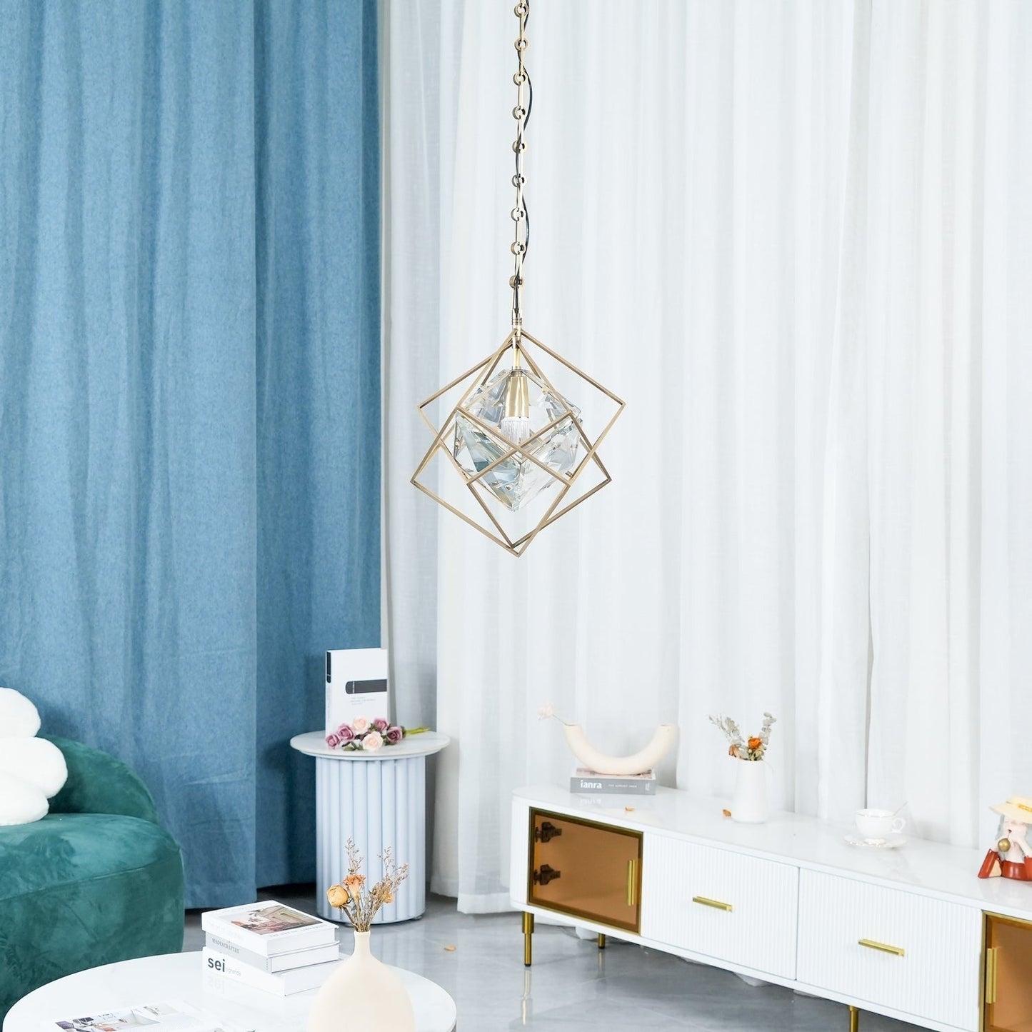 Prism Jewel Crystal Pendant Light