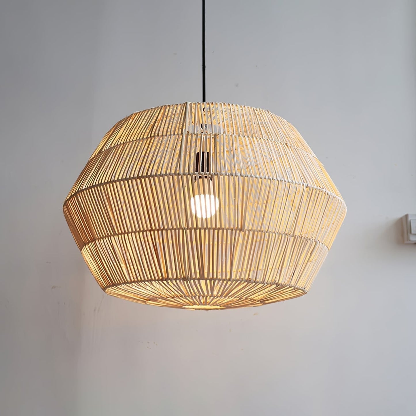 Solterra Woven Rattan Pendant