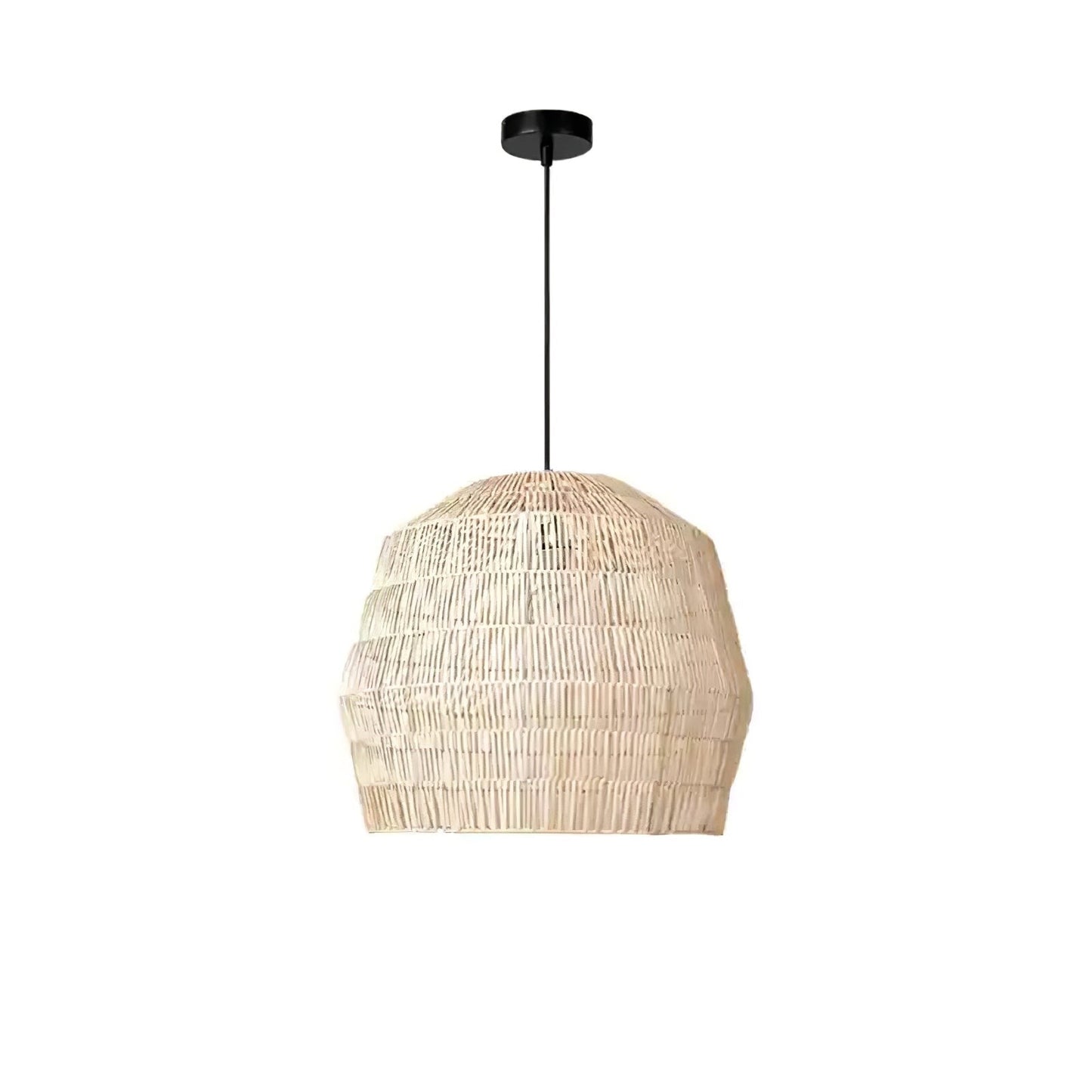 Solterra Woven Rattan Pendant