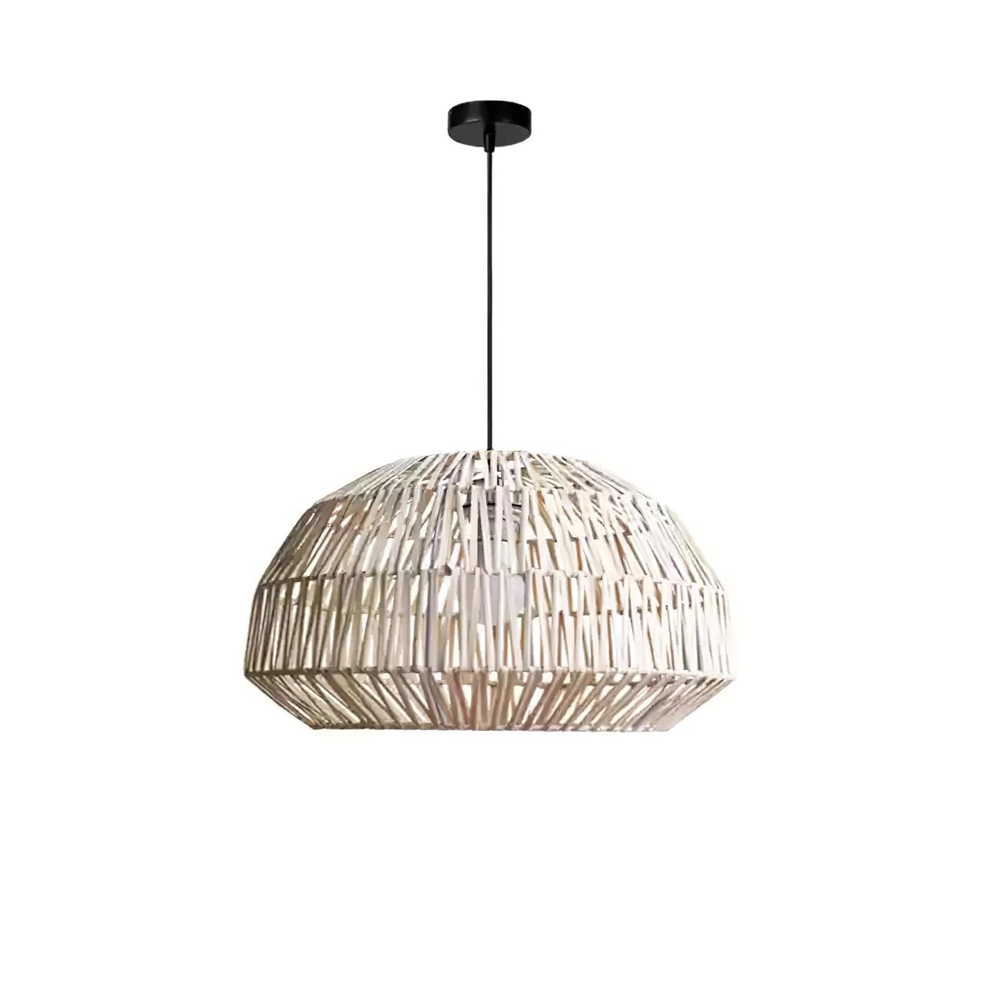 Solterra Woven Rattan Pendant