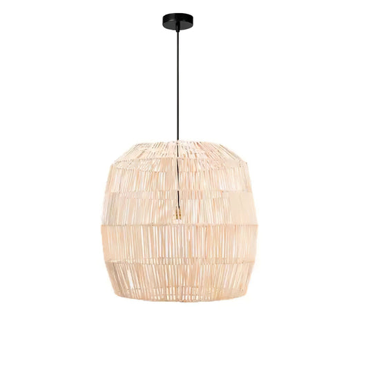 Solterra Woven Rattan Pendant