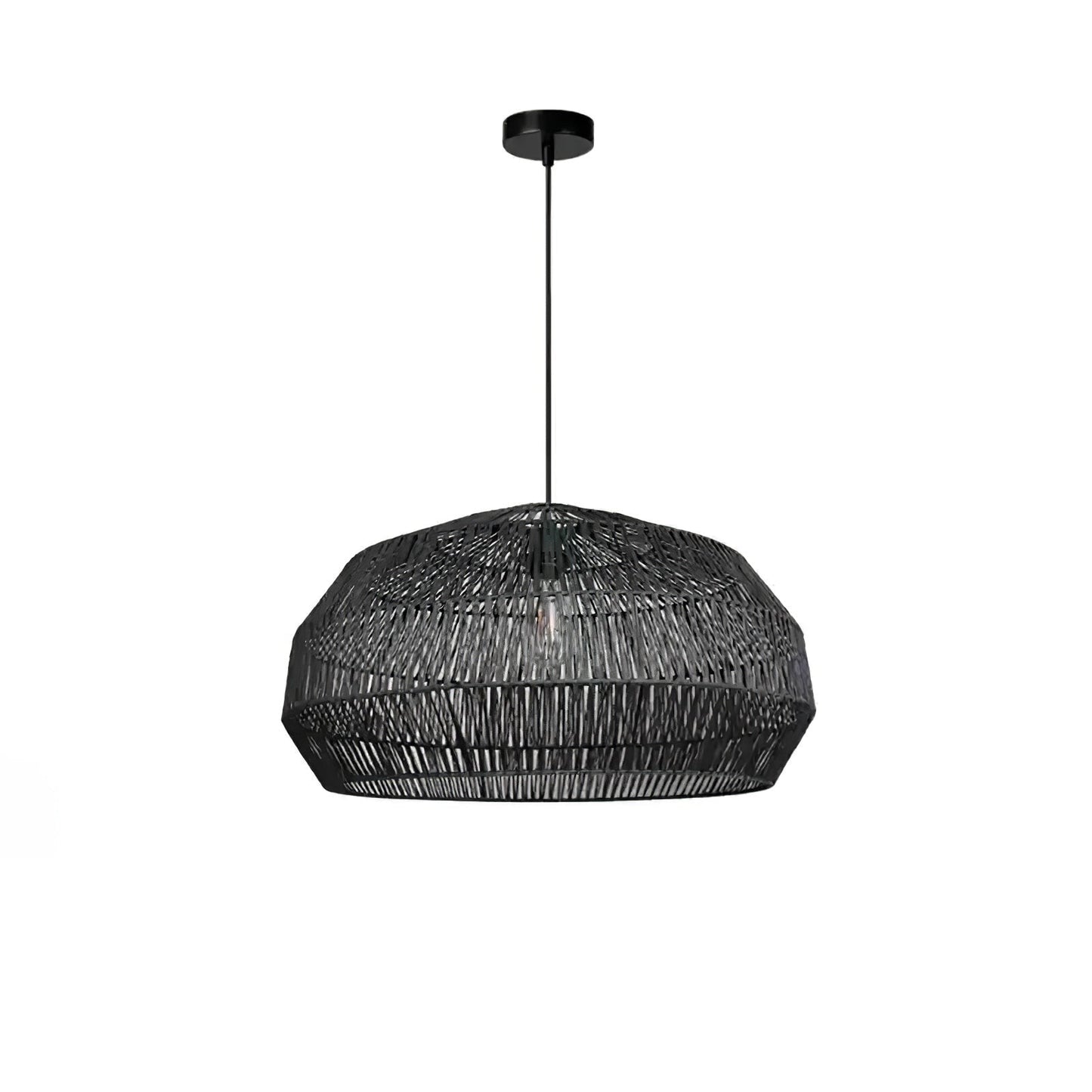 Solterra Woven Rattan Pendant