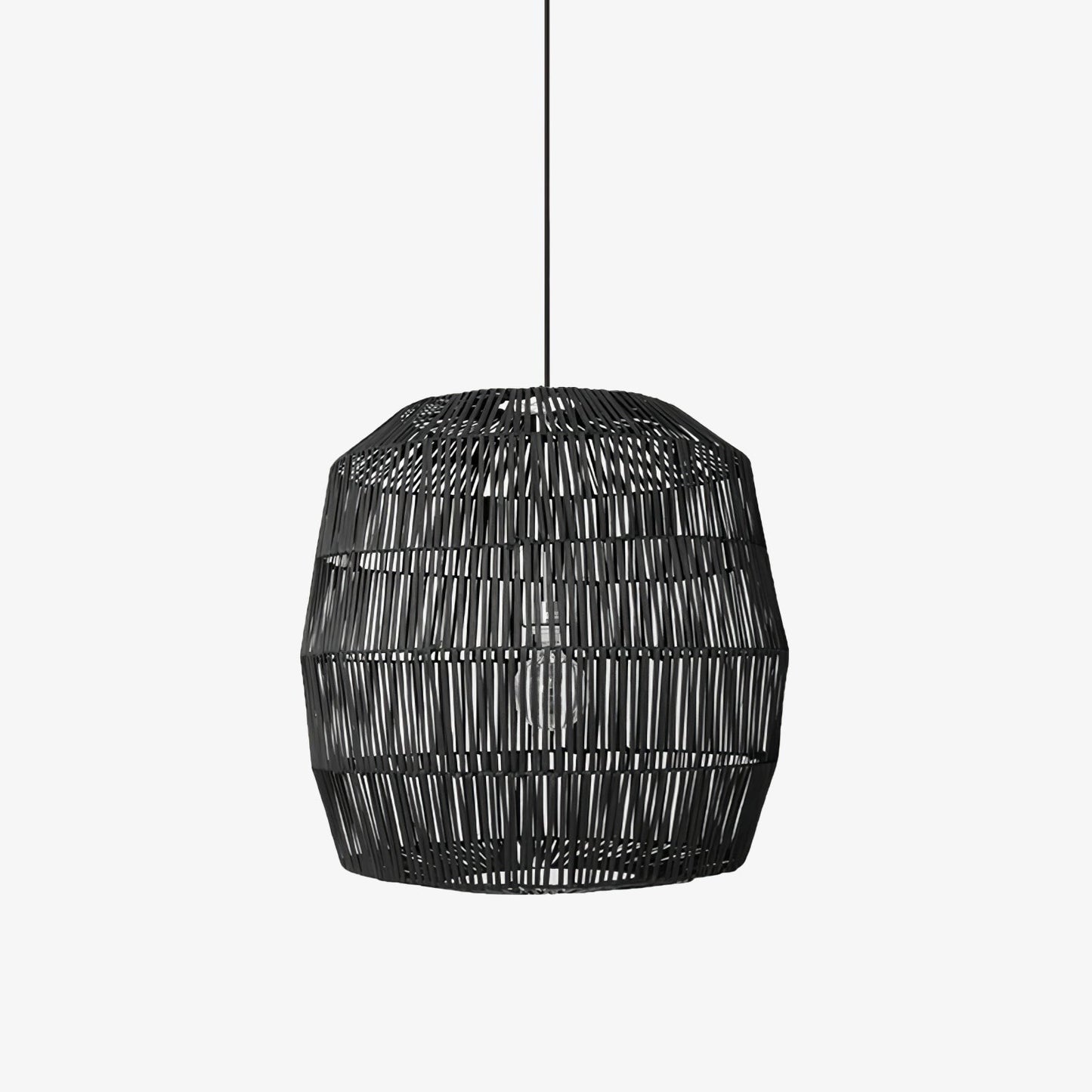Solterra Woven Rattan Pendant