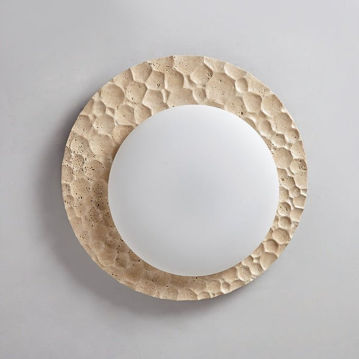 Travira Stone Halo Ceiling Light