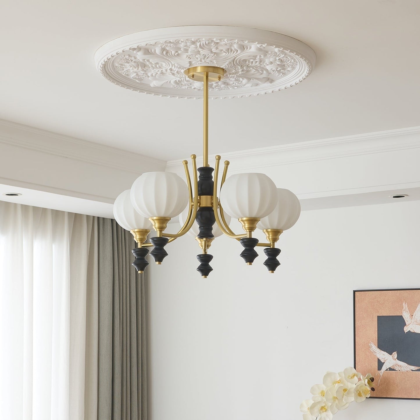 Valmont Heritage Globe Chandelier