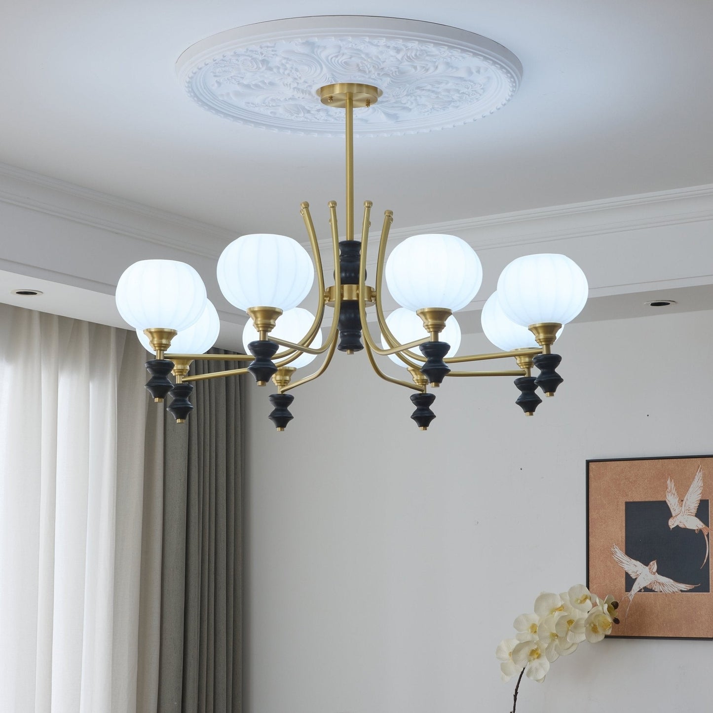 Valmont Heritage Globe Chandelier