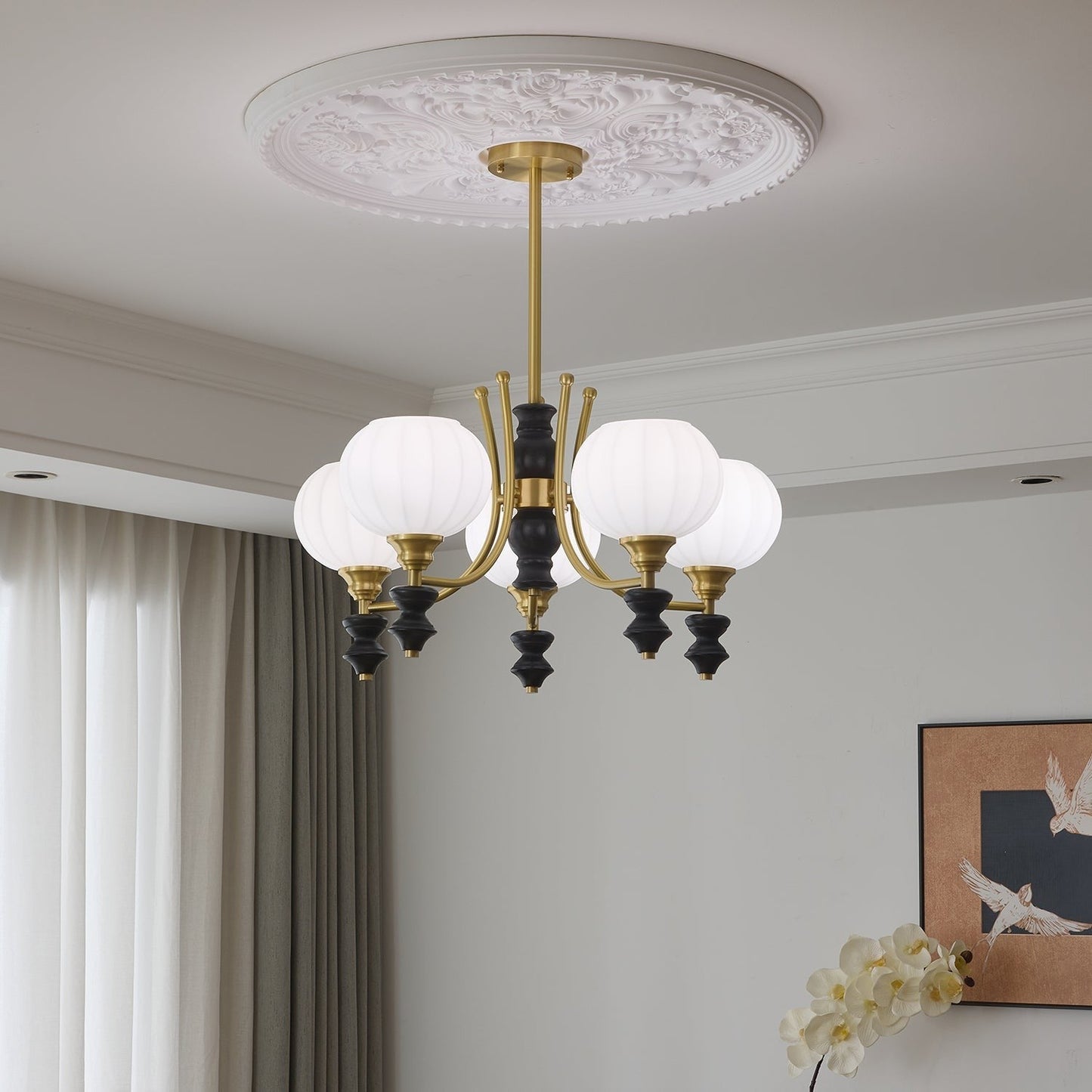 Valmont Heritage Globe Chandelier