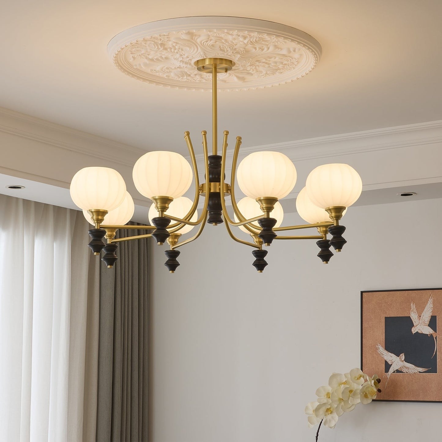 Valmont Heritage Globe Chandelier