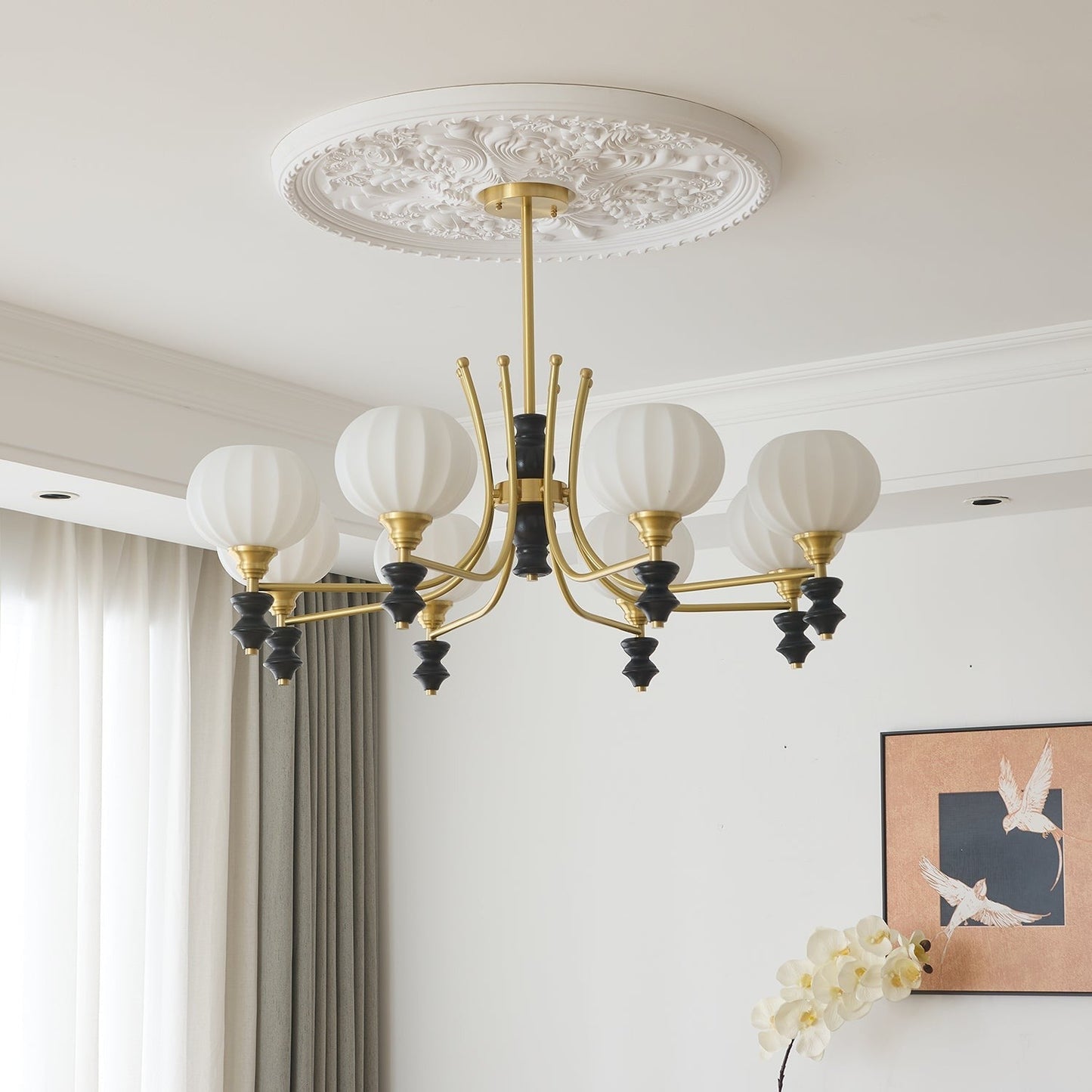 Valmont Heritage Globe Chandelier
